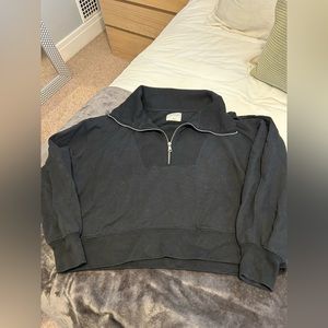Abercrombie Quarter Zip Sweatshirt